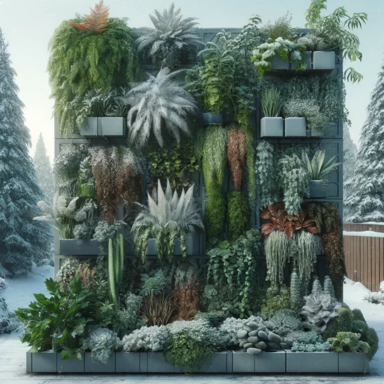 Flores do Inverno: Jardins Verticais que Encantam em Climas Frios