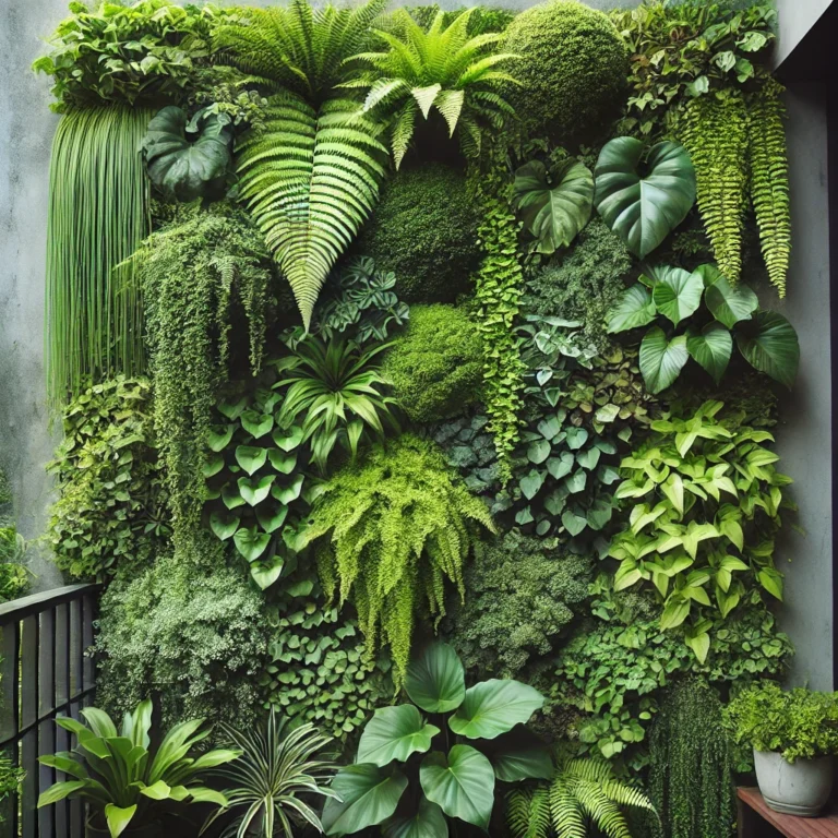 Elevando Verdes: A Arte de Criar Jardins Verticais em Sombra Total