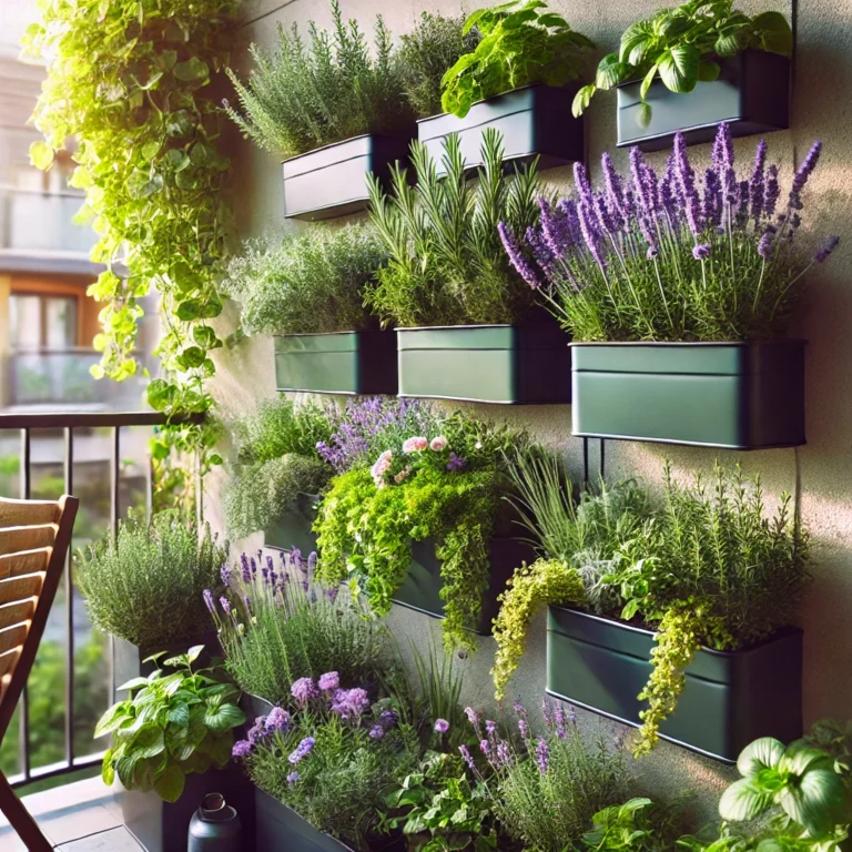 Jardins Verticais Aromáticos: Transforme sua Varanda em um Refúgio de Fragrâncias e Beleza