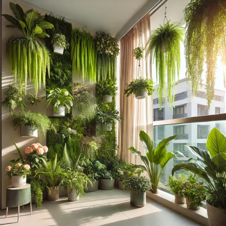 Jardins Verticais: Transformando Folhagens em Refúgios de Relaxamento