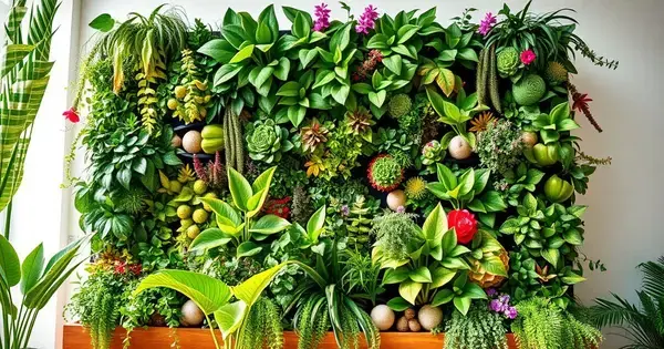 Como Montar um Jardim Vertical Apenas com Plantas Nativas